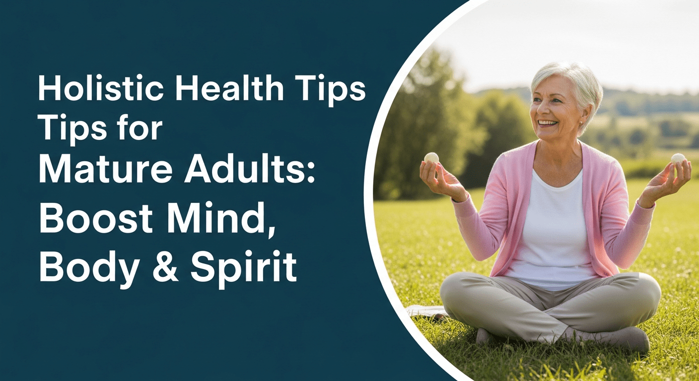 Holistic Health Tips for Mature Adults: Boost Mind, Body & Spirit Health & Fitness