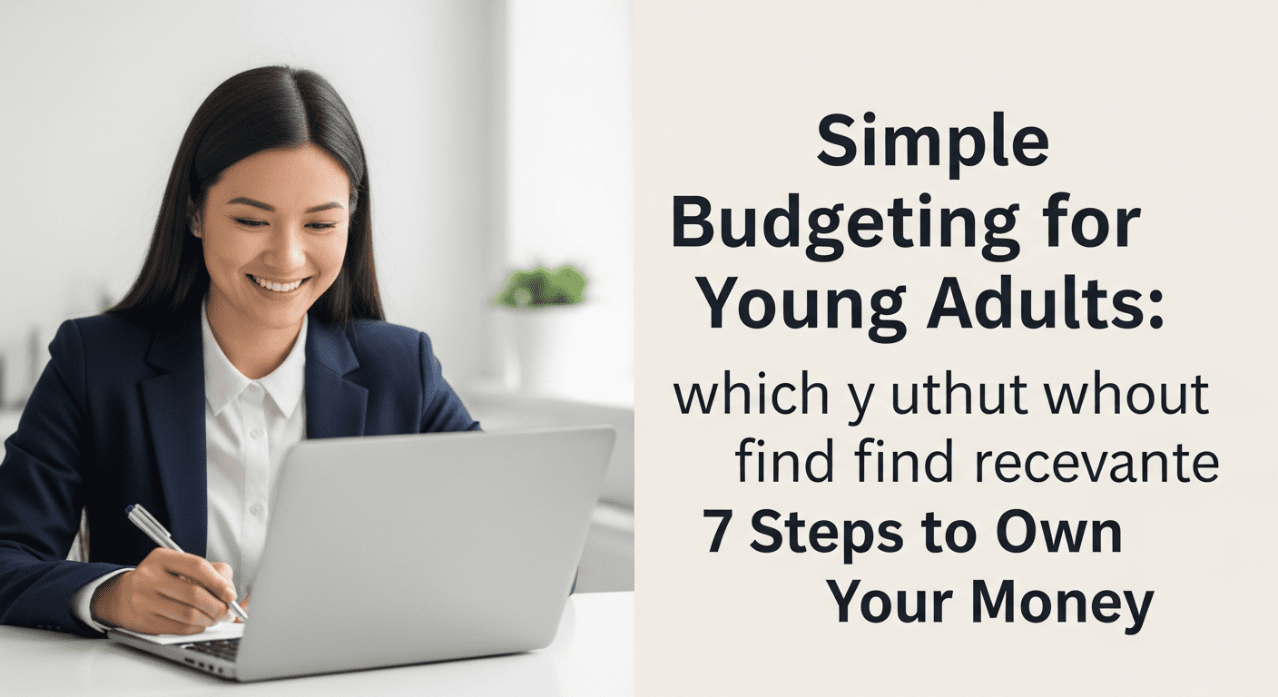 Simple Budgeting for Young Adults: 7 Steps to Own Your Money Personal Finances