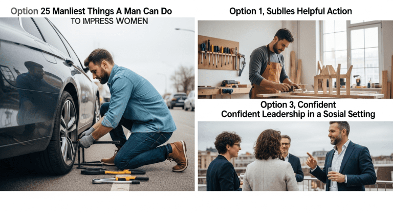 25 Manliest Things a Man Can Do to Impress Women (A Woman’s Perspective) Dating Tips