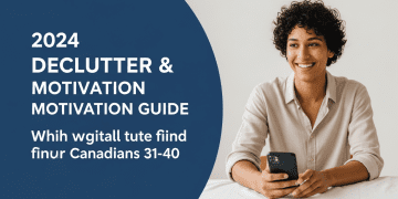 2024 Digital Declutter & Motivation Guide for Canadians 31-40 Personal Growth