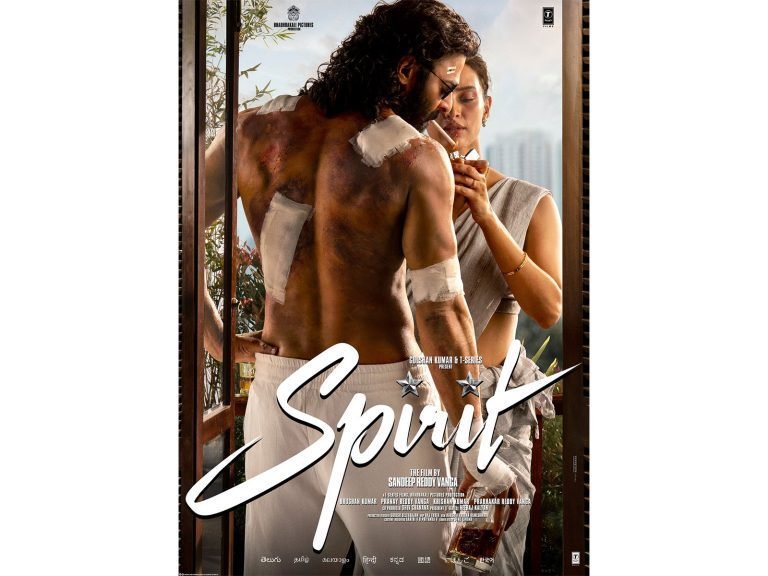Prabhas Spirit Poster First Look 2026: New Year Action Thriller & Full Cast Details Bollywood News