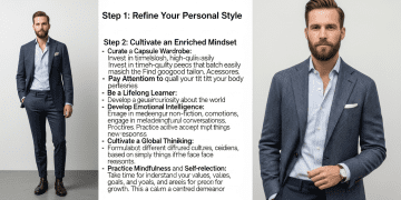 Step-by-Step Guide to Becoming a Sophisticated Man: Elevate Your Style, Mindset & Presence Dating Tips