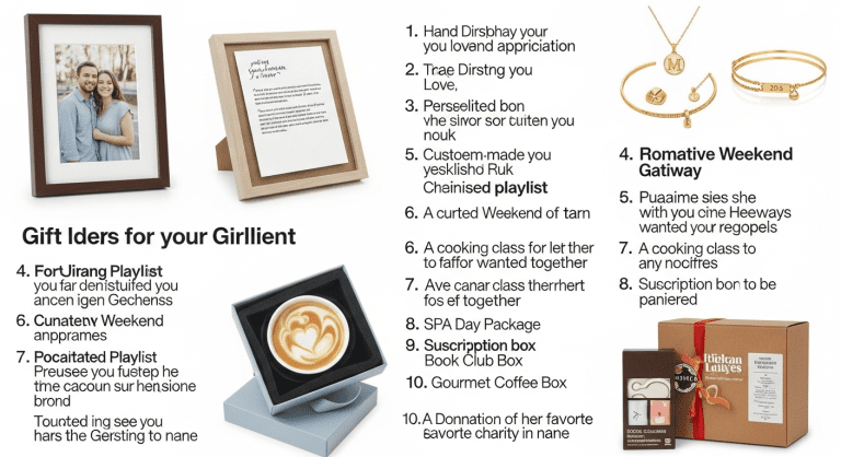 Gift Ideas for Your Girlfriend: 20 Thoughtful and Unique Presents to Make Her Feel Loved Dating Tips