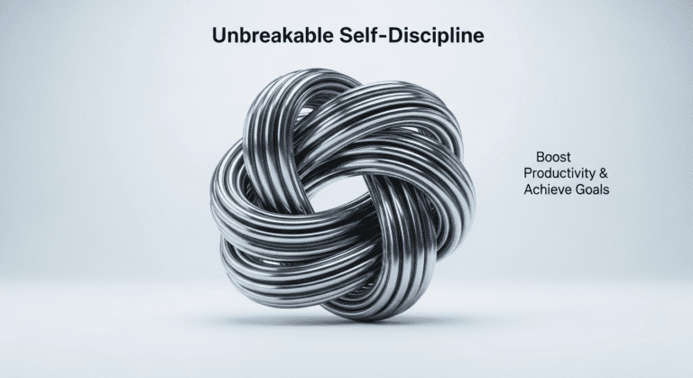 Unbreakable Self-Discipline for Young Adults: The Ultimate Guide to Boost Productivity & Achieve Your Goals Personal Growth