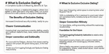 What Is Exclusive Dating? A Complete Guide to Its Meaning, Benefits & Tips Dating Tips