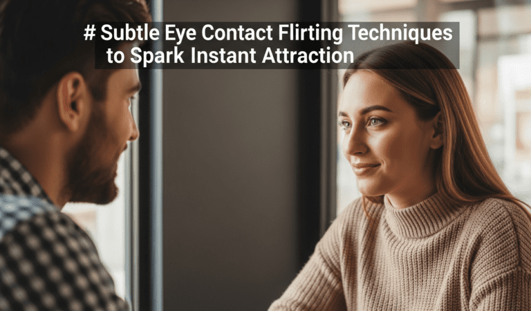 Subtle Eye Contact Flirting Techniques to Spark Instant Attraction