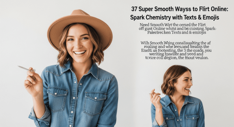 37 Super Smooth Ways to Flirt Online: Spark Chemistry with Texts & Emojis Dating Tips