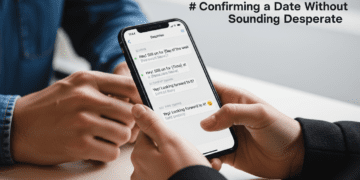 How to Confirm a Date Without Sounding Desperate: 12 Texts & Timing Tips for Confidence Dating Tips